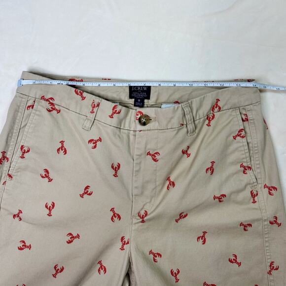J.Crew Lobster High Rise Girlfriend Chino Pant Women’s 8 Straight Leg Fisherman - Picture 11 of 16